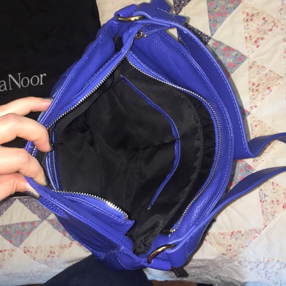 Vibrant blue Nyla Noor handbag. New with tags. - Picture 3 of 3